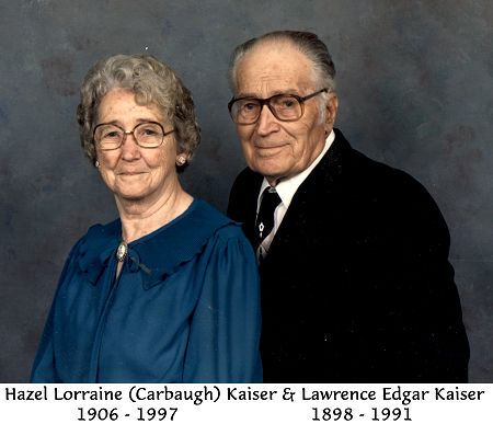 Lawrence and Hazel Kaiser